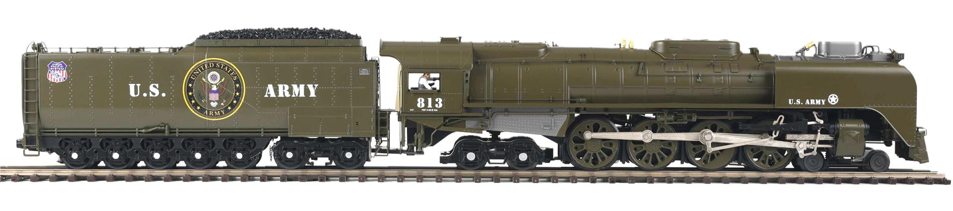 U.S. Army O Scale Premier FEF 4-8-4 Northern Steam Engine w/Proto